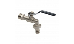 Кран шаровой водоразборный Aqualink 03951 3/4" ручка