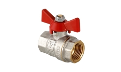 Кран шаровой Valtec Base VT.217.N.05 3/4" внутренняя/внутренняя резьба бабочка