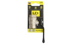 Кран шаровой LD Pride LD 47.301.15PL 1/2" внутренняя/внутренняя резьба ручка