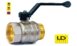 Кран шаровой  LD Pride5 1/2" внутренняя/наружная резьба ручка